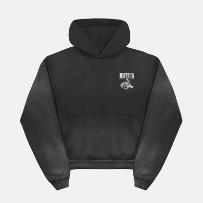 Retro Maverick Washed Hoodie