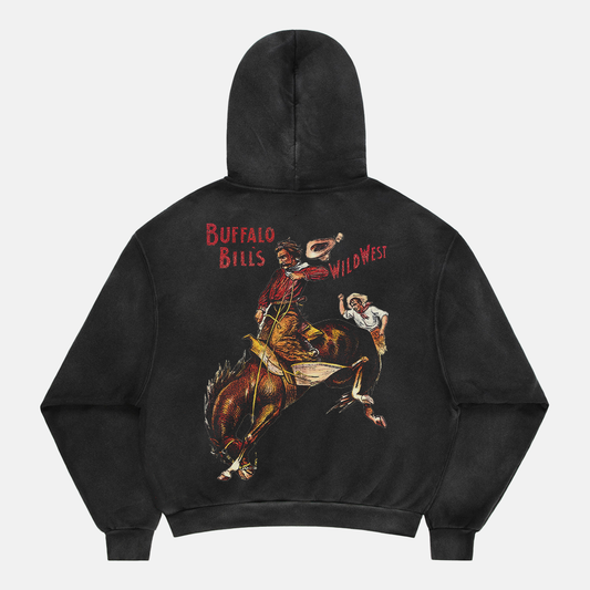 Retro Buffalo Bill's Oversized Hoodie