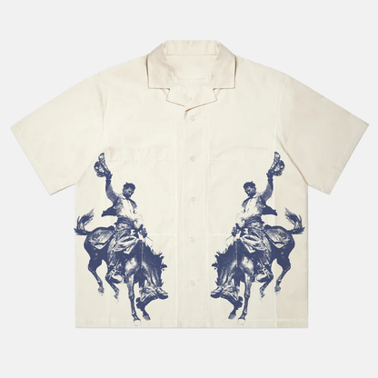 Cream Cuban Shirt