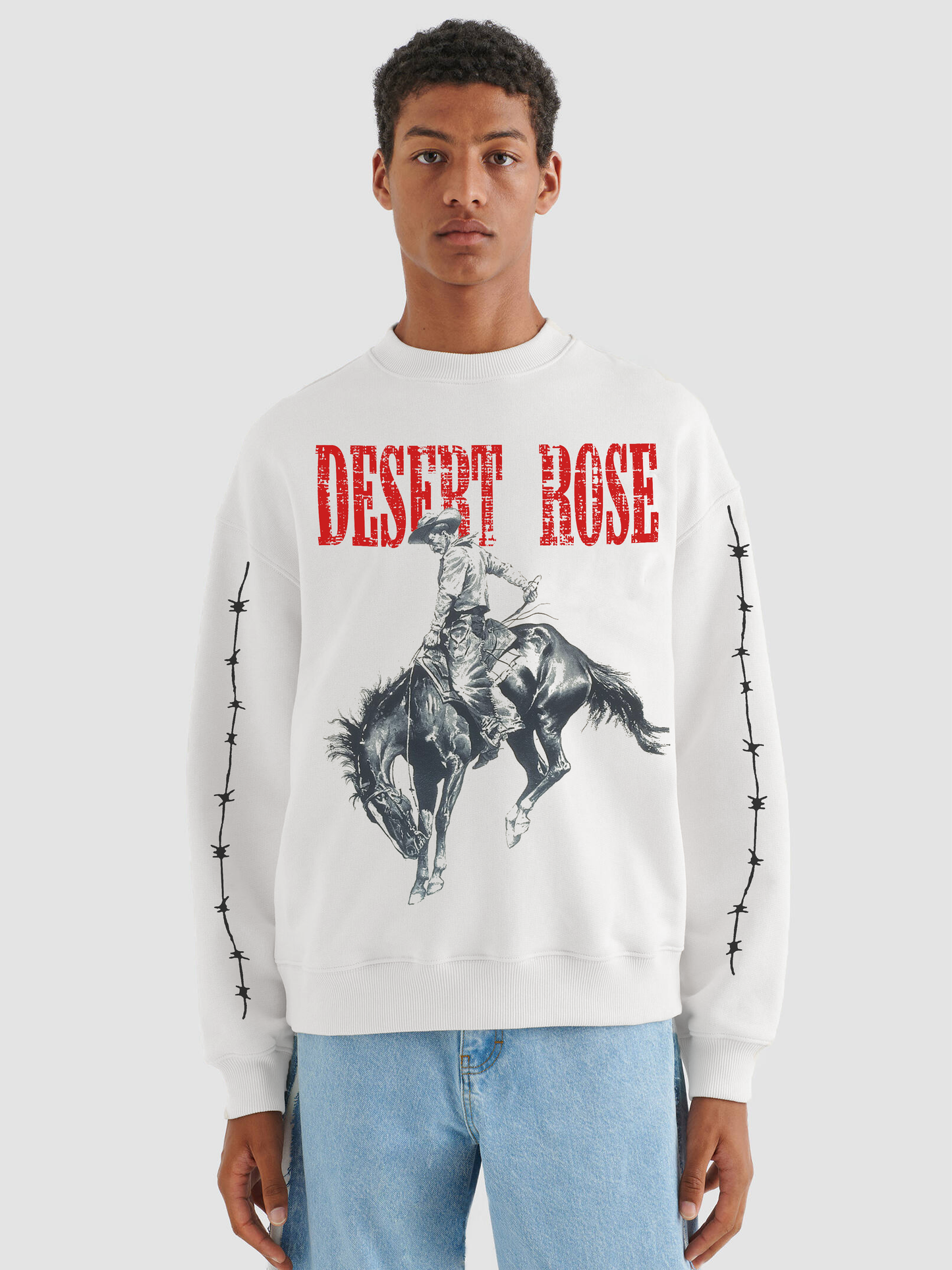 Desert Rose Oversized Sweatshirt