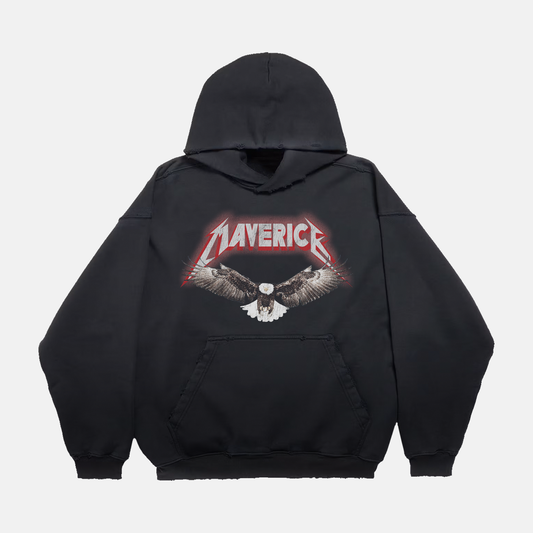 Distressed Maverick Hoodie