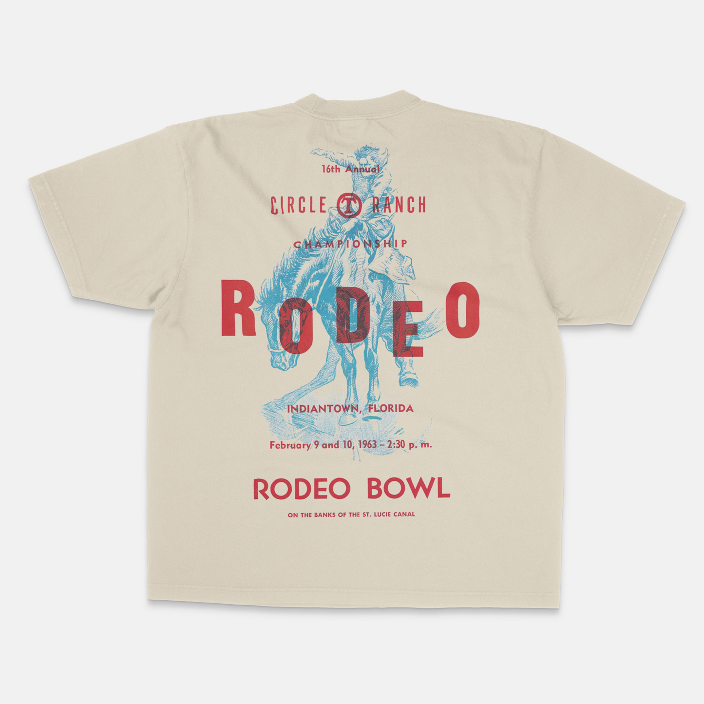 Retro Indian Town Rodeo Tee