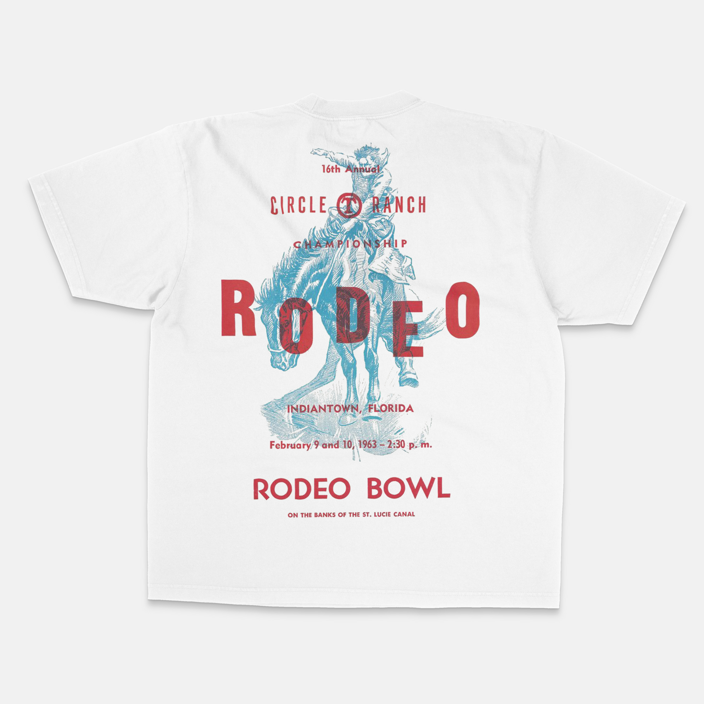 Retro Indian Town Rodeo Tee