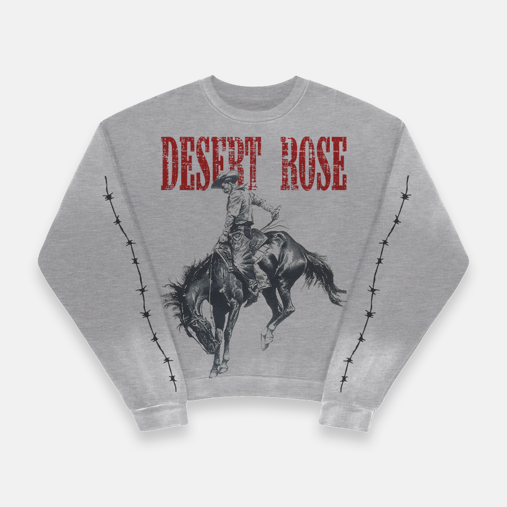 Desert Rose Oversized Sweatshirt