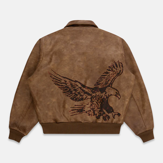 Leather Flight Jacket