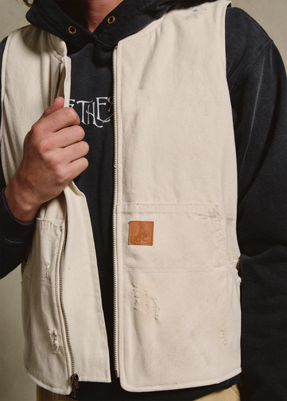 Distressed Work Vest